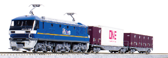 鉄道模型専門店 通販 EF210コンテナ列車3輌セット 【予約