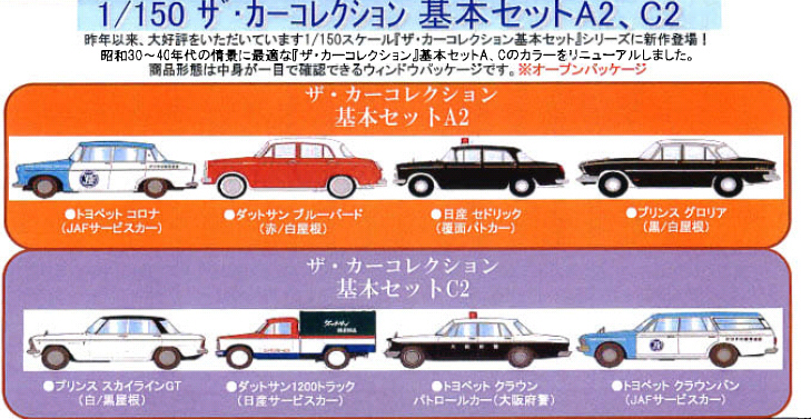 鉄道模型専門店 通販 ザ・カーコレクション 基本セットＡ２ トミーテック 【レールショップサンライフ】