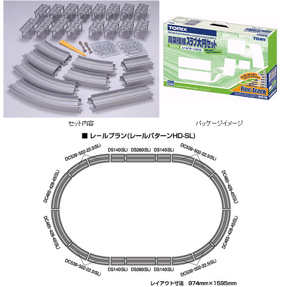 TOMIX 高架複線スラブ大円セット - 鉄道模型