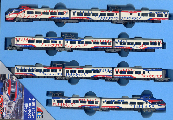 鉄道模型専門店 通販 小田急ロマンスカー３１００形 ゆめ７０ １１輌