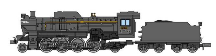 鉄道模型専門店 D51－706 門鉄デフ・JNRマーク