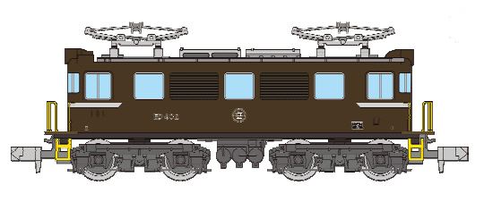 マイクロエース A9953 岳南 ED402型・茶色 | 鉄道模型